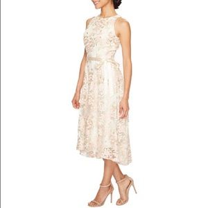 NWT Tahari ASL Embroidered Dress 8P